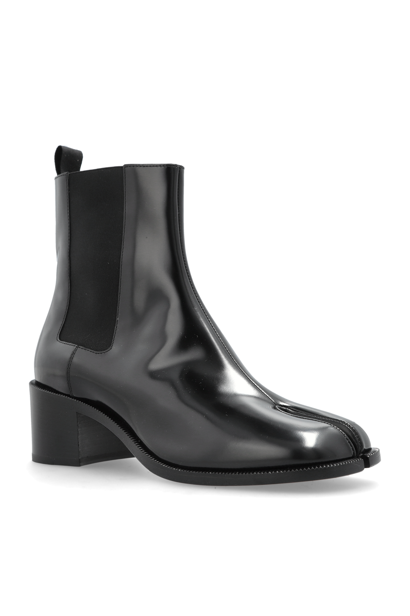 靴 AW2012 Maison Martin Margiela  Boots AW2012 Maison Margiela Double-Zip Leather Combat Boots